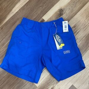 AFTCO Men's Bright Blue Cargo Shorts